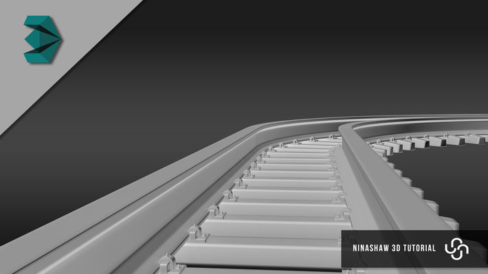 Modeling Train Tracks in 3ds Max Tutorial