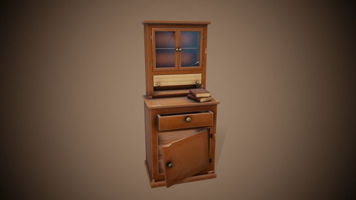 Modeling, Unwrap & Texturing Stylized Furniture - Part1 [Modeling]