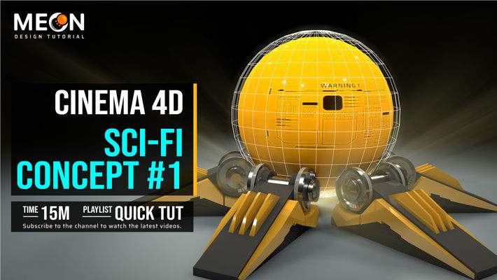 Cinema 4D Tutorial Concept #1 | Meon VFX