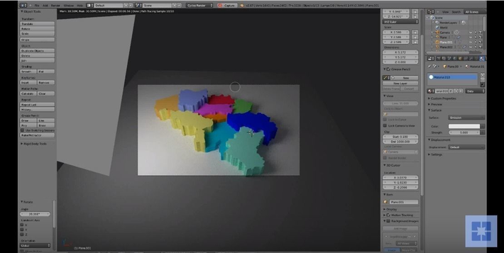 How to create a 3d map