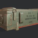 TIMELAPSE Game Asset Military Ammo Box | Autodesk3dsMax/SubstancePainter