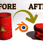 How to crush 3D objects in Blender?