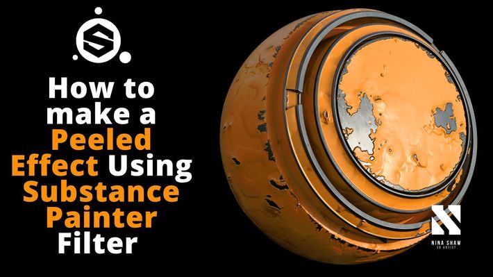 How to make a Peeled Metal Effect Using Substance Painter Filter