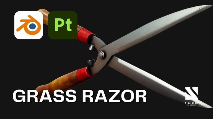 Grass Razor | Blender/SubstancePainter