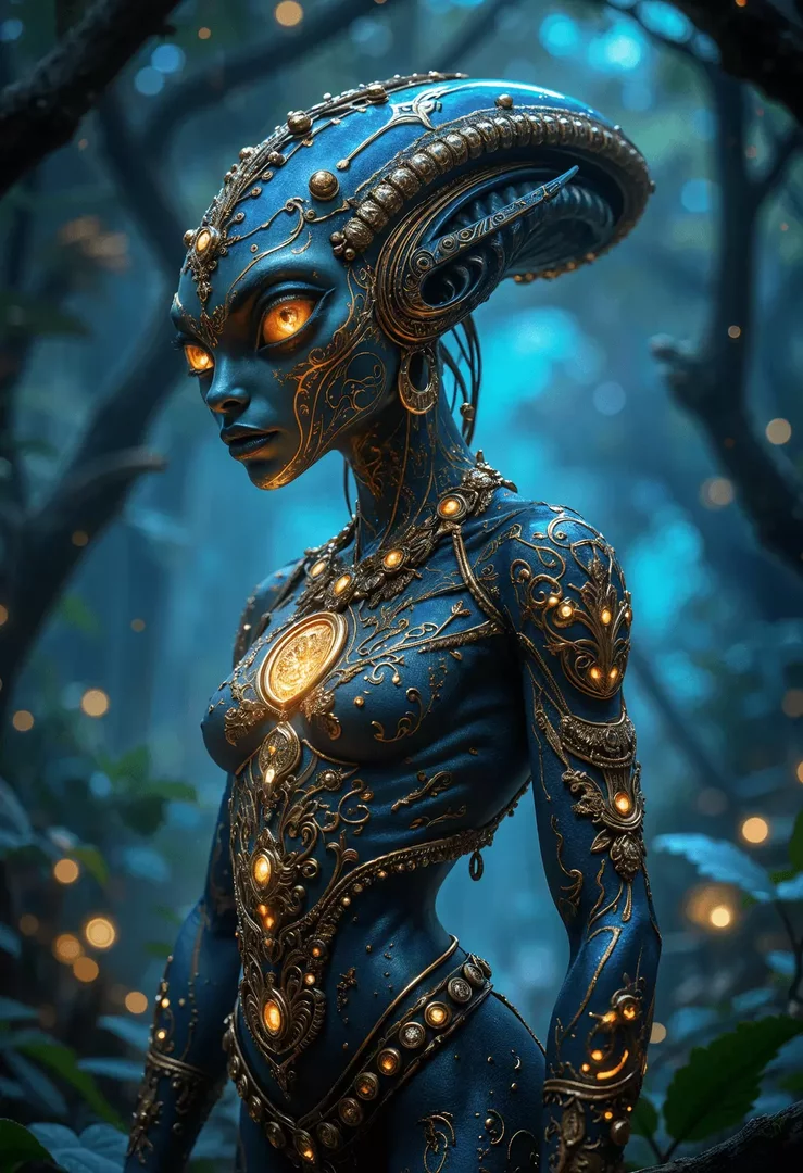 KI-Alien-Generator - Alien 1