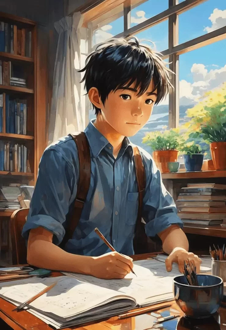 Générateur d'images Garçon anime par IA - Garçon anime 4