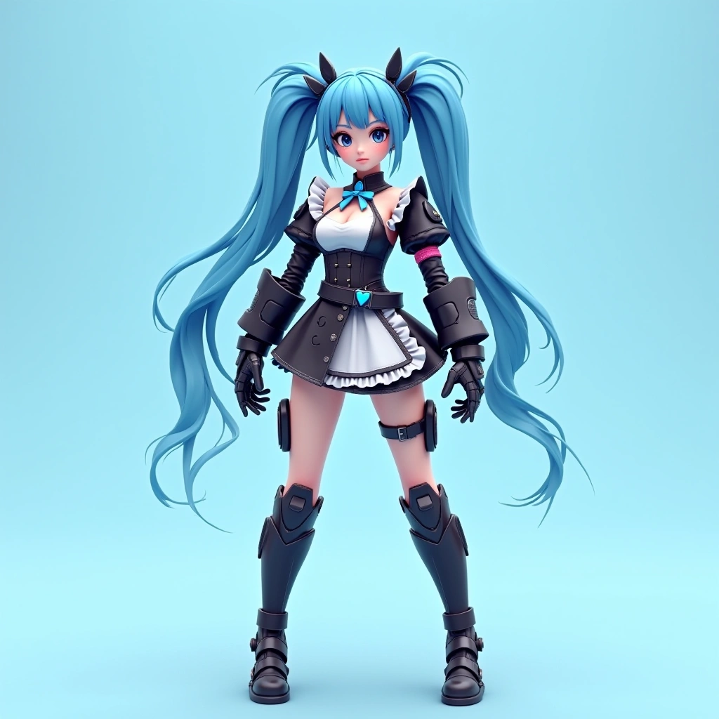 AI anime 3D model generator