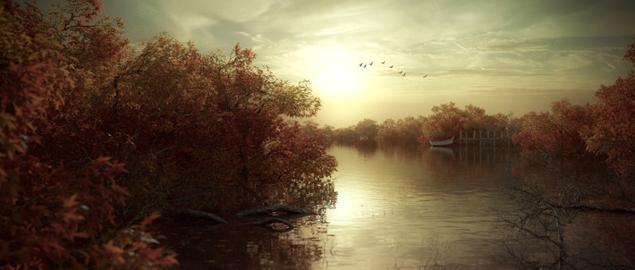 25 Photorealistic Landscape 3D Renderings: If Only Those Places Existed 24