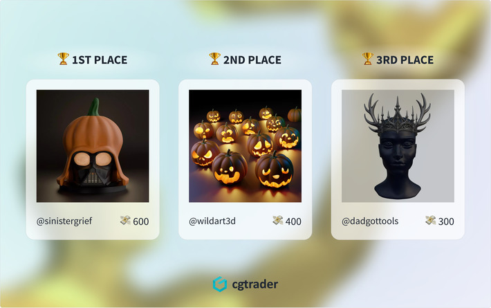 Halloween 3D Print Challenge: Winners Announced! 1