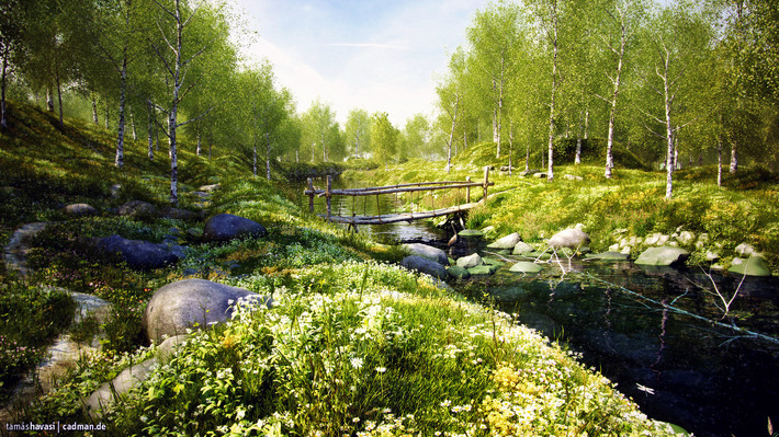 25 Photorealistic Landscape 3d Renderings If Only Those Places Existed Blog Cgtrader