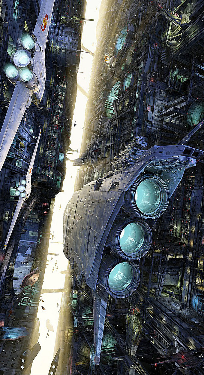 40 Mindblowing Sci-Fi 3D Renderings: The Universe In CGI 25