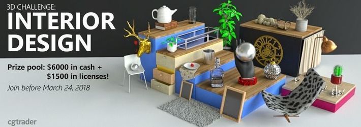 We're starting a new PBR Challenge: Interior Design