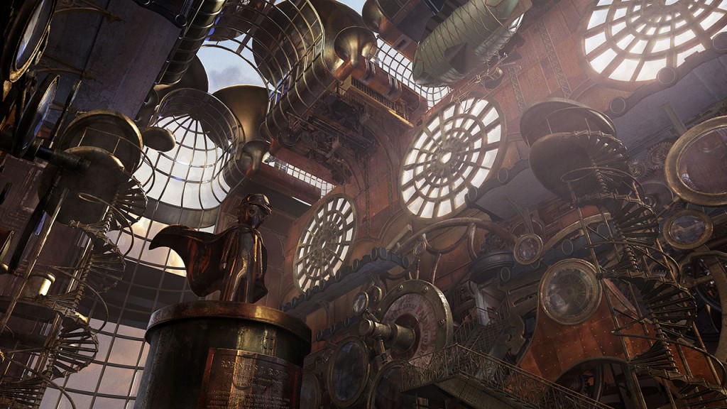 Steampunk Art In 3D Modeling 11