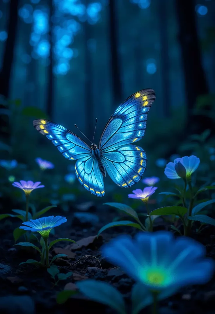 KI-Schmetterling-Generator - Schmetterling 1