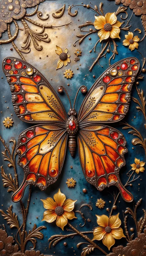 KI-Schmetterling-Generator - Schmetterling 4