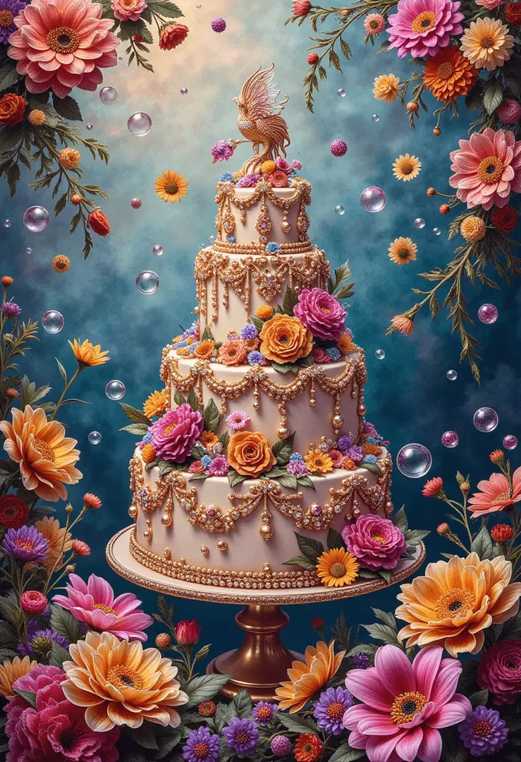 Générateur d'images Gâteau par IA - Gâteau 2