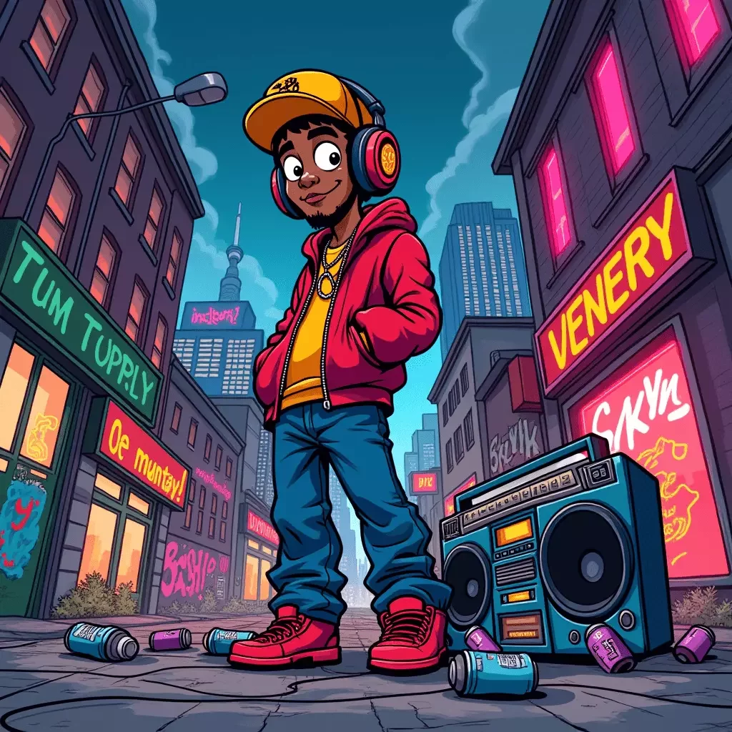 AI Cartoon Album Cover Generator - Cartoon Album Cover 5
