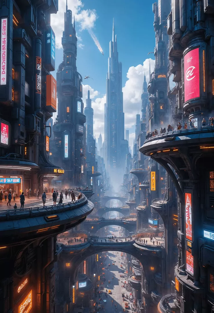 ИИ-генератор города — город 2