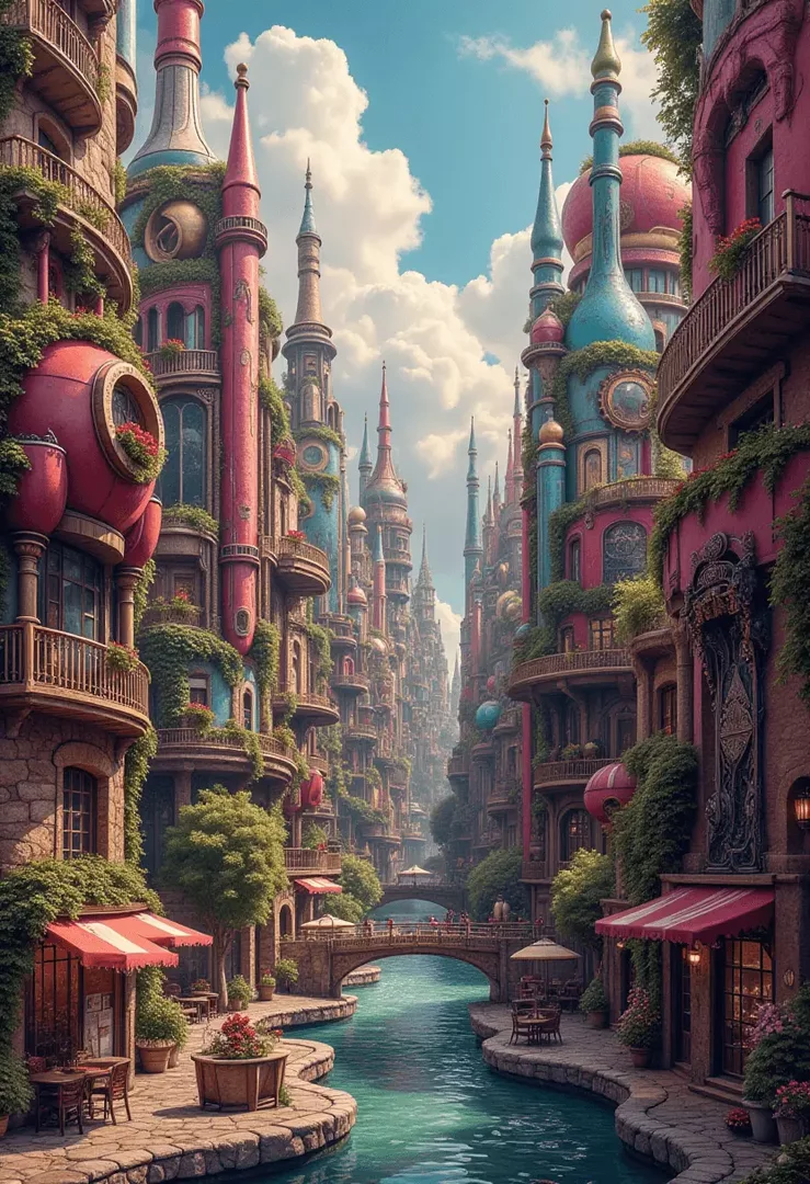 ИИ-генератор города — город 5