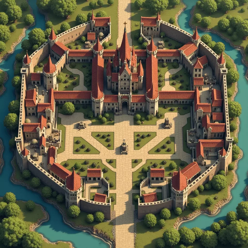 AI City Map Generator - city map 1