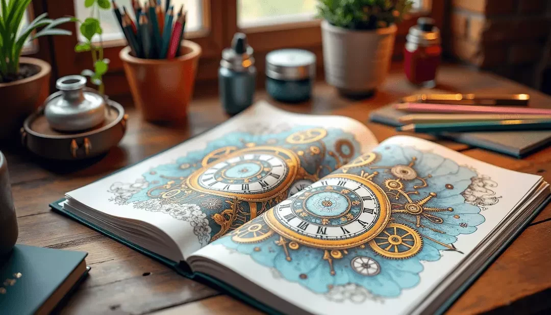AI Coloring book Generator - Coloring book 4