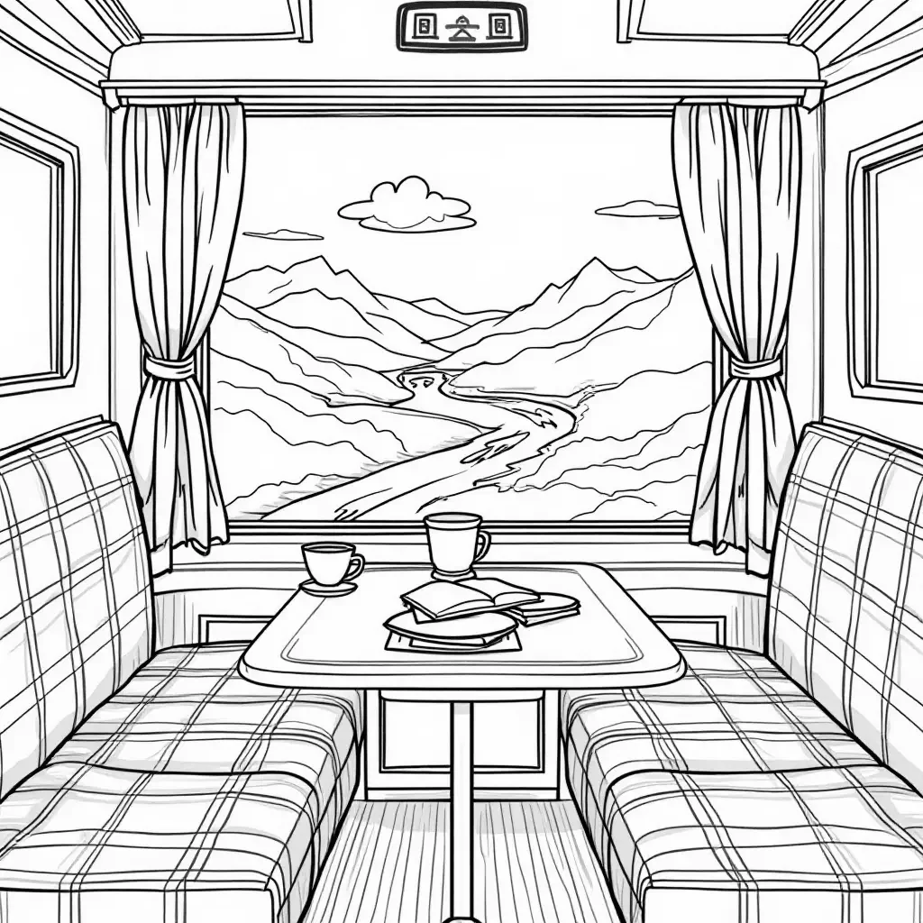 AI Coloring book Generator - Coloring book 5