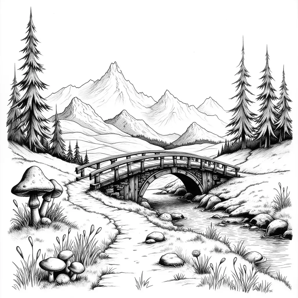 Générateur d'images Page de coloriage par IA - Page de coloriage 4