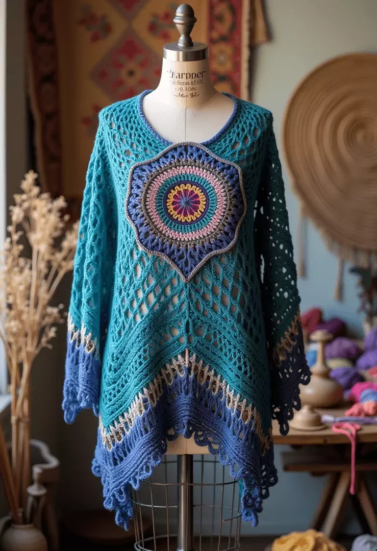 Generador de patrón de crochet con IA - patrón de crochet 1
