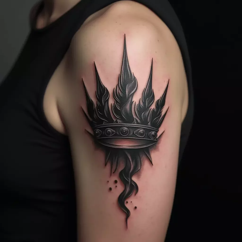 KI-Kronen-Tattoo-Generator - Kronen-Tattoo 3