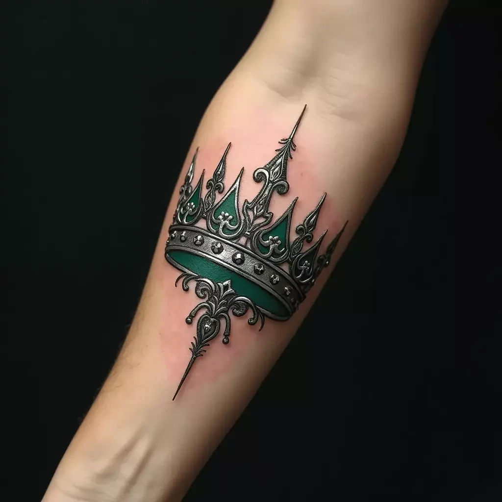 KI-Kronen-Tattoo-Generator - Kronen-Tattoo 4