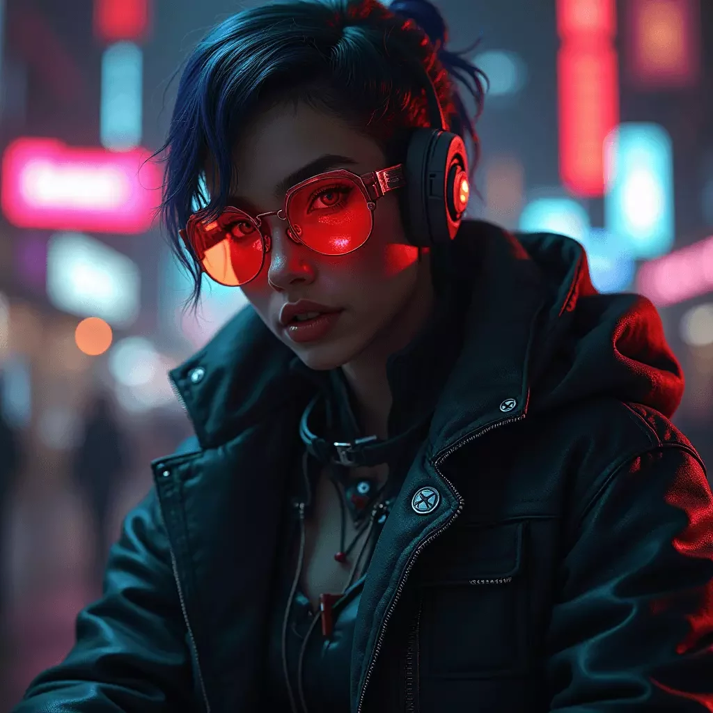 AI Cyberpunk Character Generator - Cyberpunk Character 1