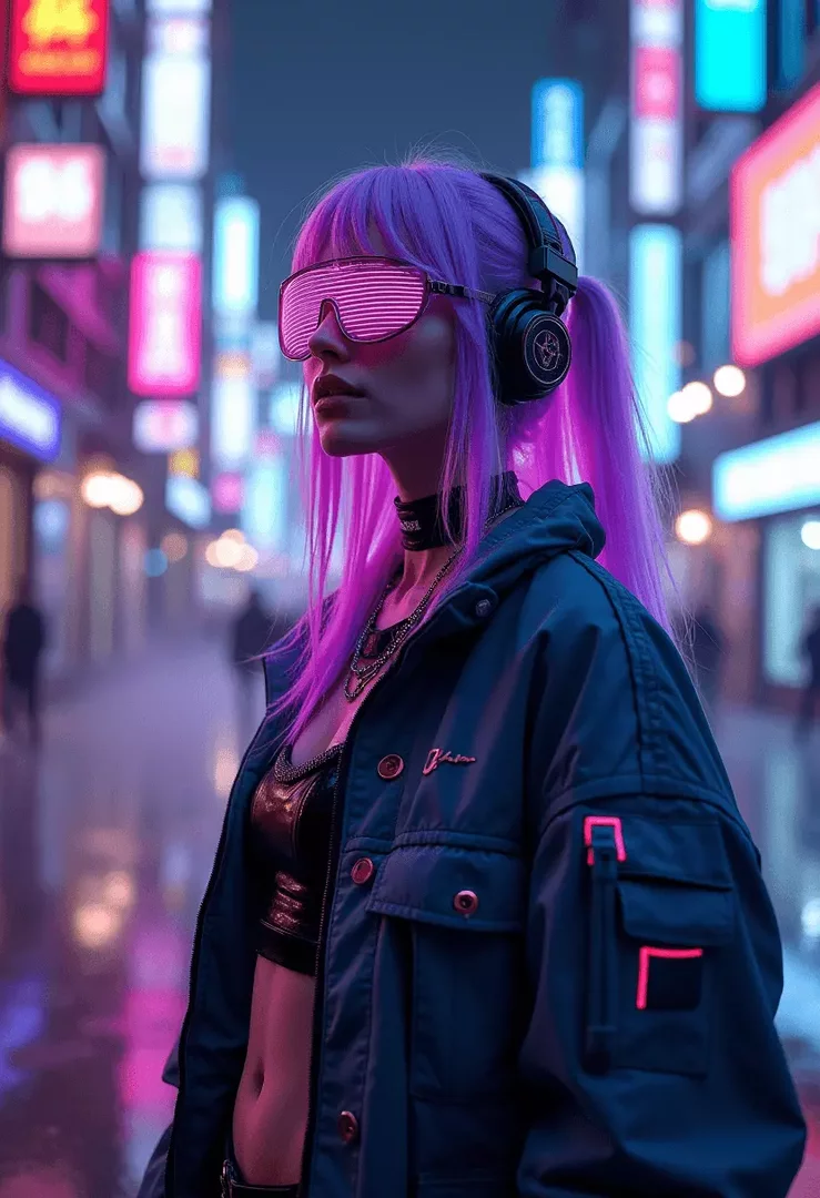 Generador de cyberpunk con IA - cyberpunk 4
