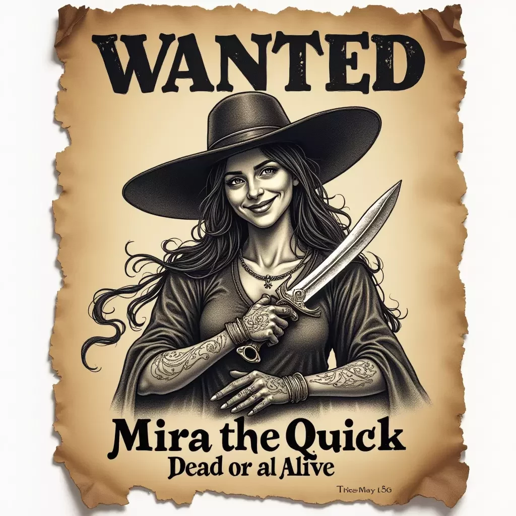 Generador de cartel de se busca de D&D con IA - cartel de se busca de D&D 3