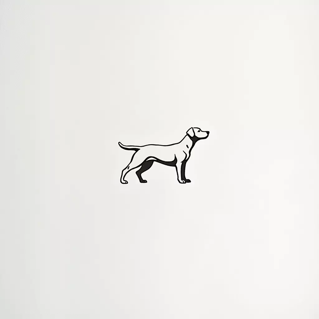 AI Dog tattoo Generator - Dog tattoo 1