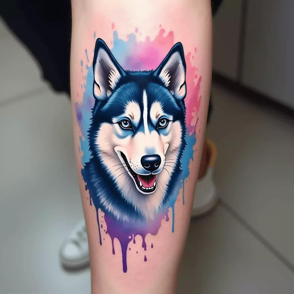 AI Dog tattoo Generator - Dog tattoo 2