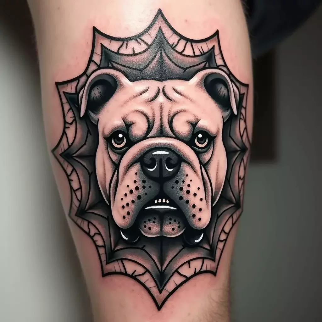 AI Dog tattoo Generator - Dog tattoo 3