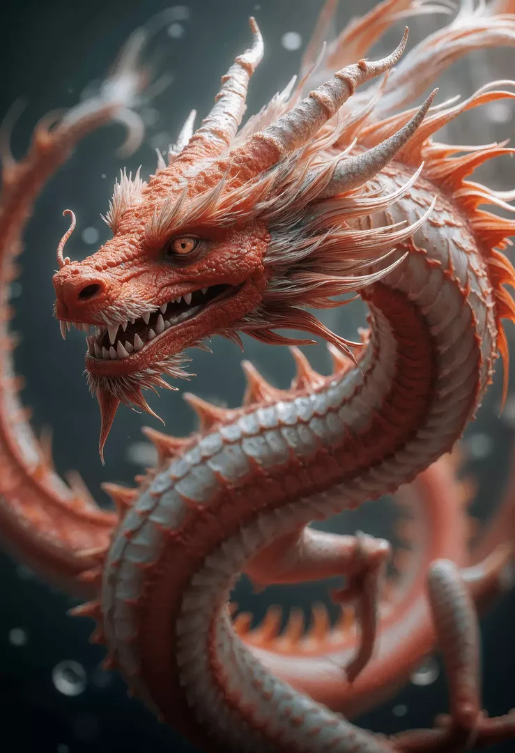 Generador de dragón con IA - dragón 1