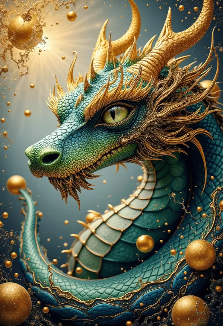 Generador de dragón con IA - dragón 3