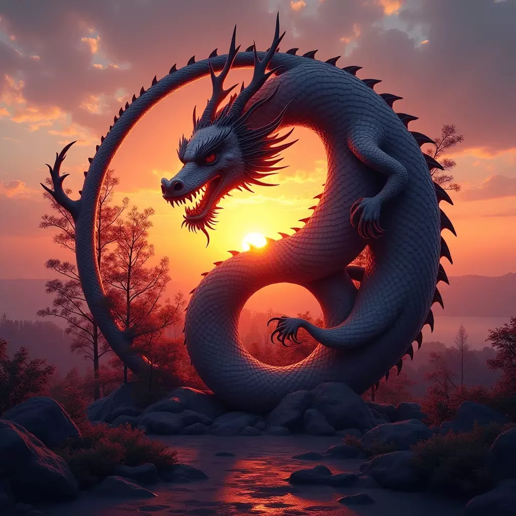 Generador de dragón con IA - dragón 4