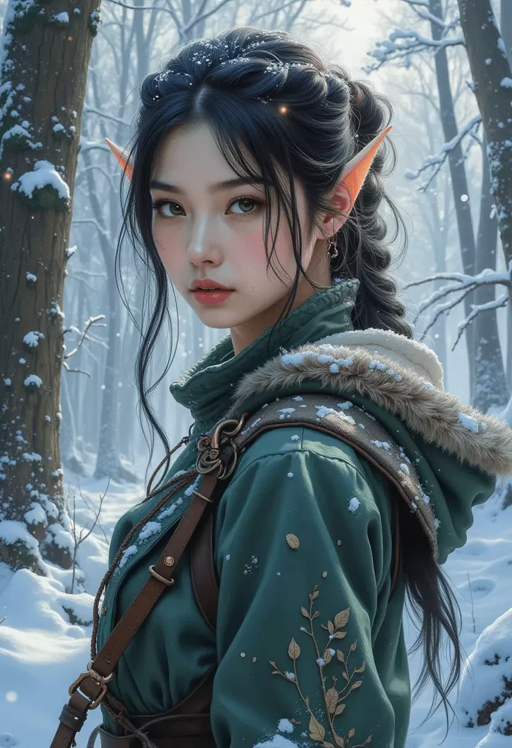 Générateur d'images Elfe par IA - Elfe 3