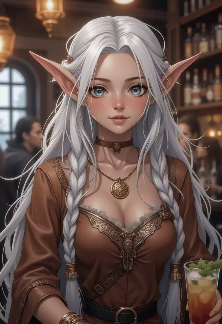 Générateur d'images Elfe par IA - Elfe 4