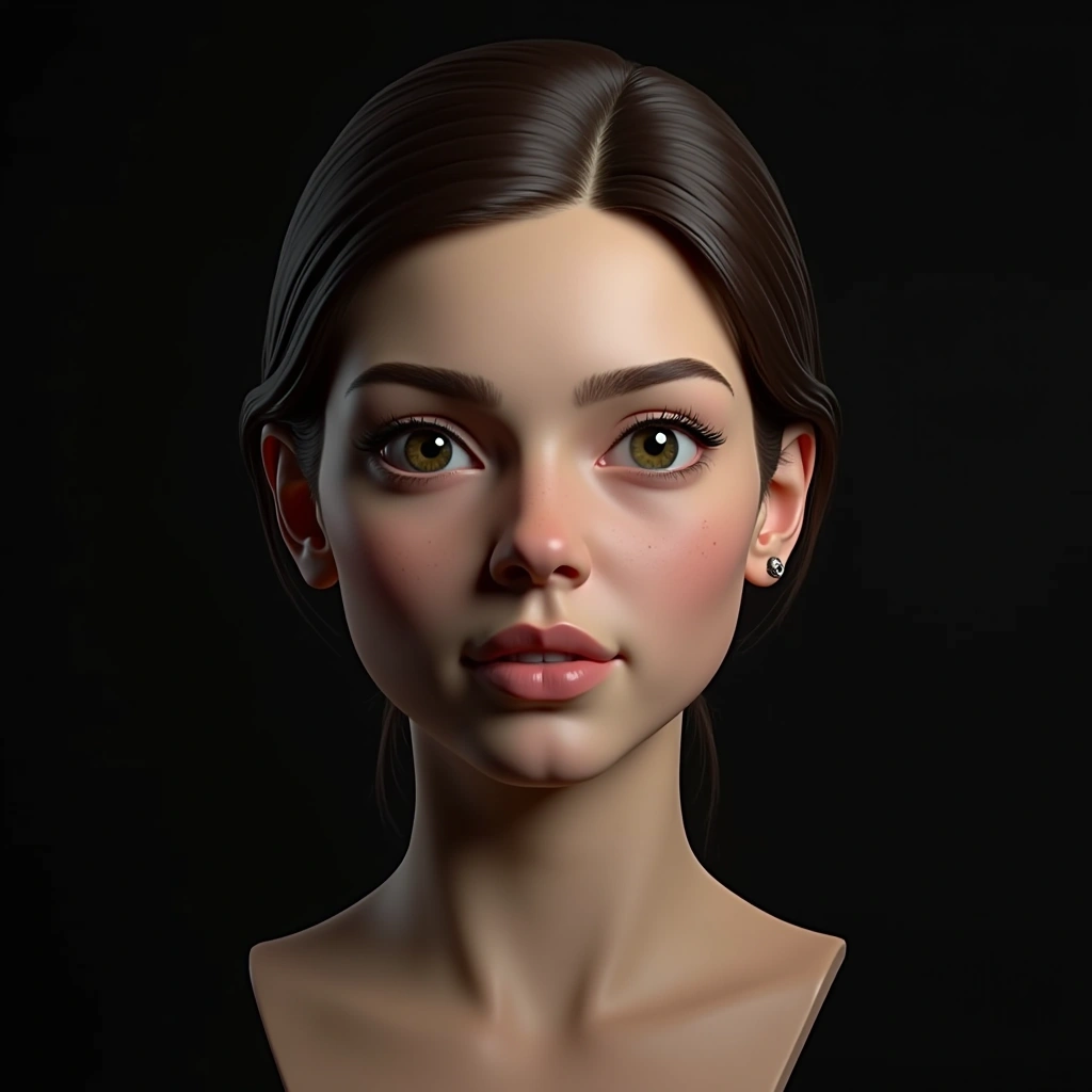 Generador de modelos 3D de cara con IA