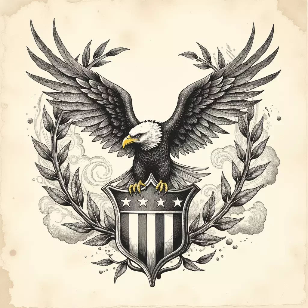 Générateur d'images Blason familial par IA - Blason familial 3