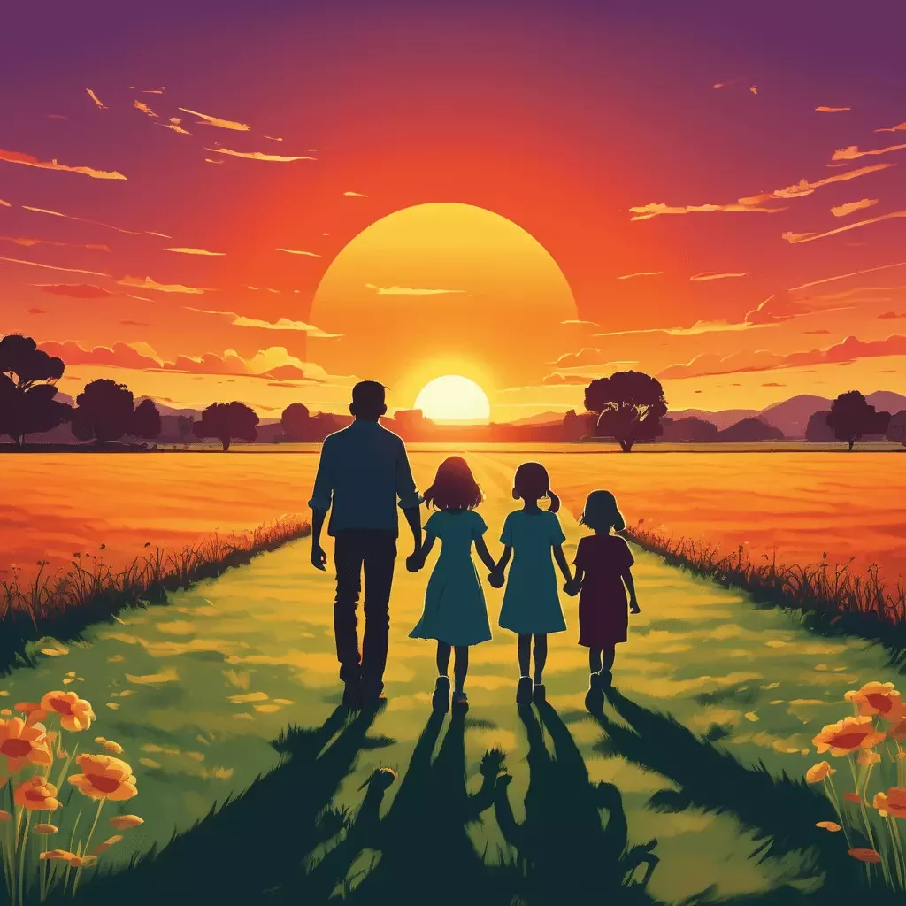 AI Family Portrait Generator - Family 1