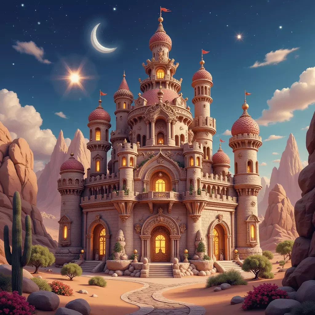 KI-Fantasy-Schloss-Generator - Fantasy-Schloss 5