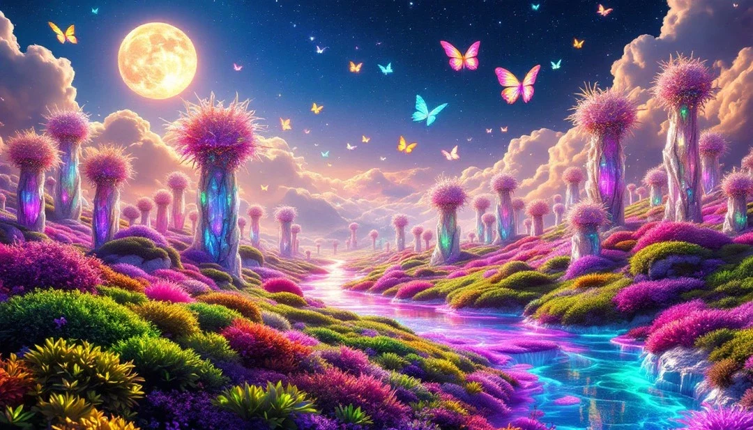 KI-Fantasy-Landschaft-Generator - Fantasy-Landschaft 2