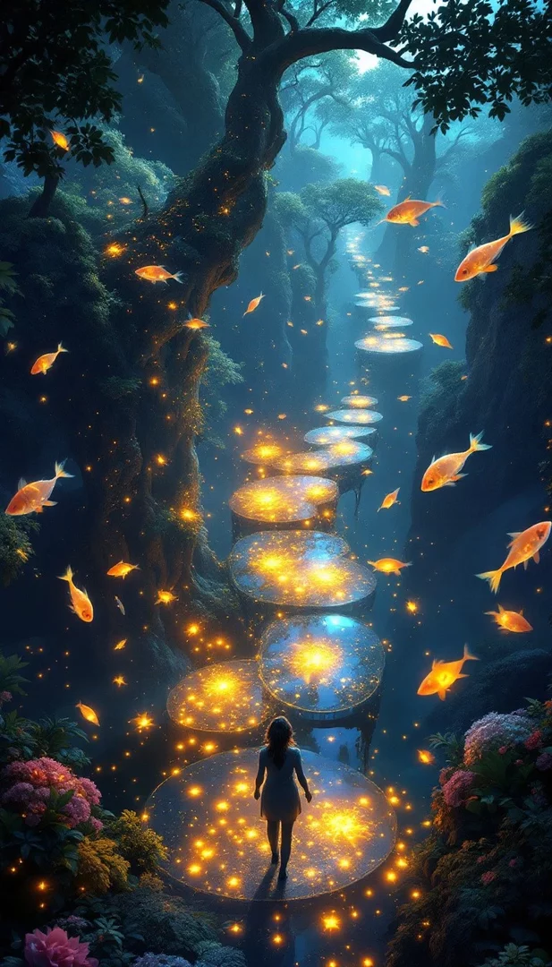 KI-Fantasy-Landschaft-Generator - Fantasy-Landschaft 4