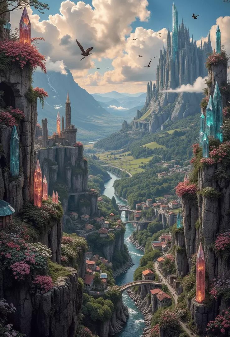 KI-Fantasy-Landschaft-Generator - Fantasy-Landschaft 5