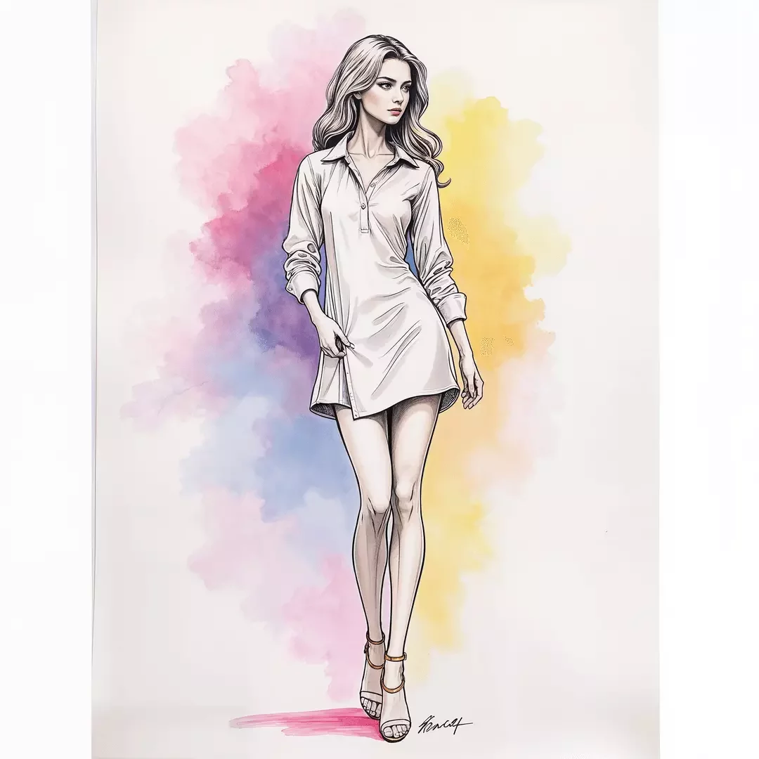 AI Fashion Sketch Generator - Fashion Sketch 1
