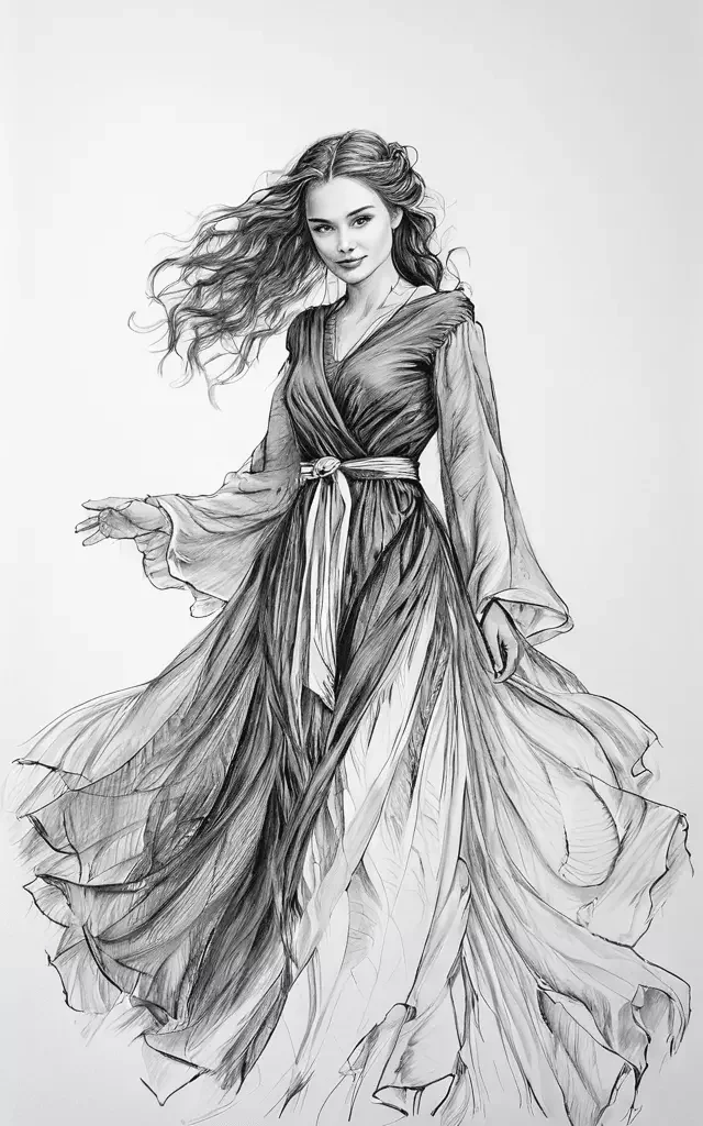 AI Fashion Sketch Generator - Fashion Sketch 5